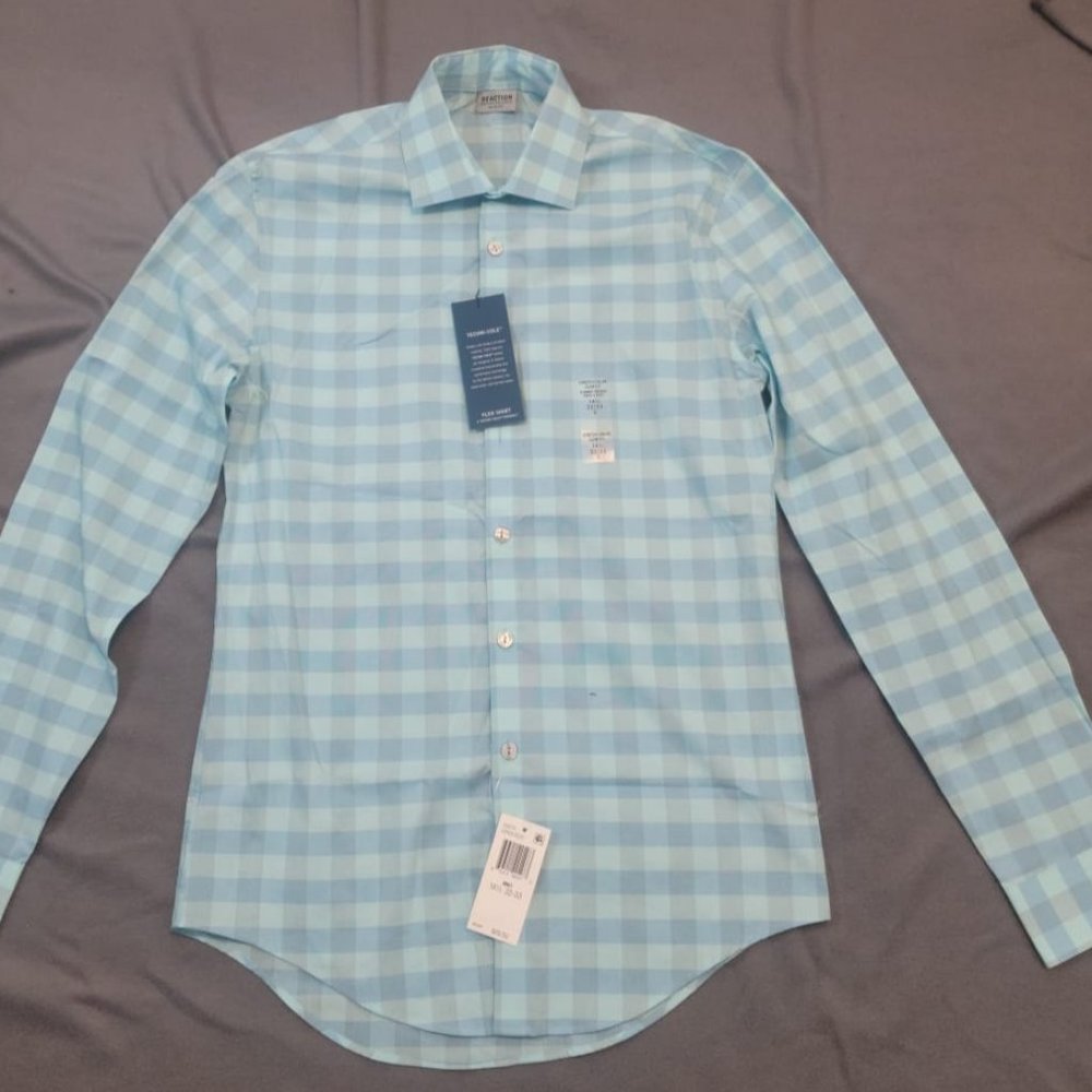 KENNETH COLE REACTION MEN SLIM FIT STRECH MINT